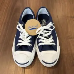 【値下げ中】ConverseJackPurcellネイビースニーカー23.5cm