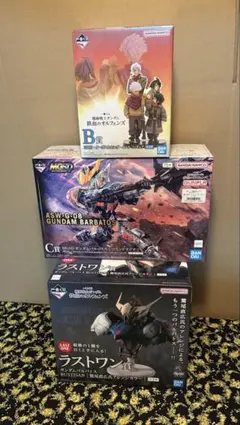 一番くじ機動戦士ガンダム　Ｂ賞C賞ラスワン賞3点セット