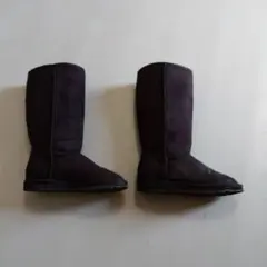 NUOVO 黒 スエード ロングブーツ