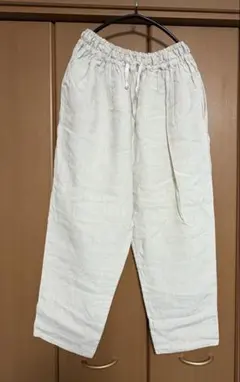 ＊ハンドメイド＊もんぺパンツ　サルエルタイプ　リトアニアリネン ハンドメイド＊もんぺパンツ サルエルタイプ リトアニアリネン - メルカリ