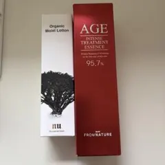 nu オーガニックモイスト化粧水 AGE 化粧水　セット売り　まとめ売りのサムネイル