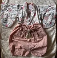 【新品】regalo ベビー 袴 2ピース 70㎝ ロンパース 女の子