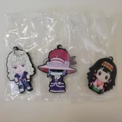 ハンターハンター　カプセルラバーマスコット　シルバ　キキョウ アルカ