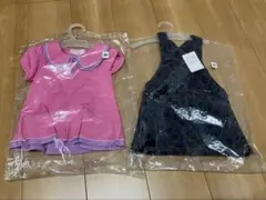 ディズニーランド公式　デイジーTシャツ　ミニーマウスワンピース　80サイズ