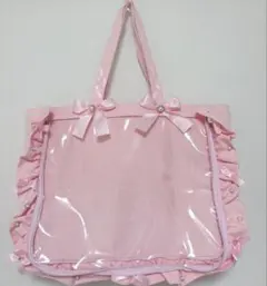 ザッカマート A3 フリルデザイントートバッグ5周年ver キャンディーピンク