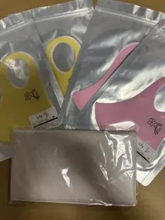 マスク4枚セット＆シャープ　マスクケース
