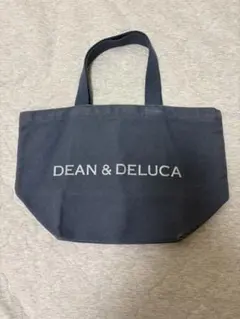 DEAN & DELUCA トートバッグ ブルーグレーS