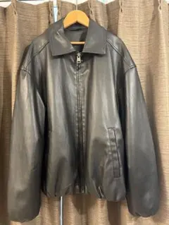 ZARA ブラック フェイクレザージャケット