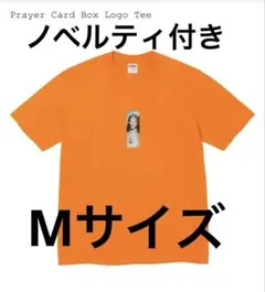 Supreme Prayer Card Box Logo Tee Orange - メルカリ