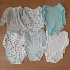 ベビー肌着6点セット 90cm ロンパース