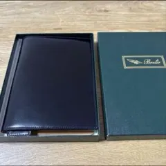 ブレイリオ Brelio コードバン ブックカバー ブラック - メルカリ
