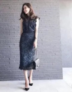 ZARA BASIC ブラック レース ワンピース EUR XS