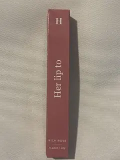 【her lip to】リップトゥラブセラム 01