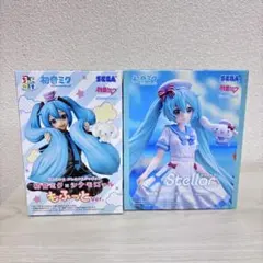 初音ミク×シナモロール フィギュア 2点セット