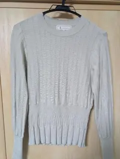 ROPÉ PICNIC リブ編みセーター 38