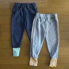 【新品】韓国子供服 2枚セット　スパッツ　ボトムス