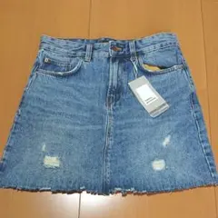 新品未使用 ZARA スカート デニム