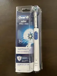 ブラウン 電動歯ブラシ オーラルB PRO450 D165231AWH
