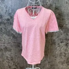 ✨BOYCOTT✨ボイコット♡Tシャツ♡半袖♡重ね着風♡ストレッチ有♡ピンク(4のサムネイル