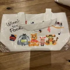 プーさん　トートバッグ　郵便局　お弁当トート