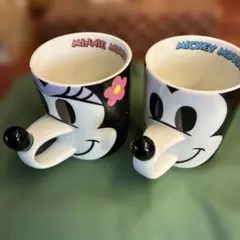 ミッキー・ミニーマグカップ2個セット
