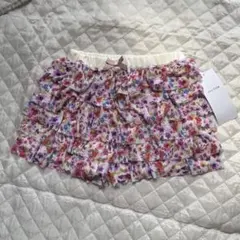 anyFAM エニィファム　花柄フリル　ショートパンツ　サイズ110 洗える