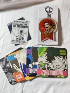 僕のヒーローアカデミア原画展 入場特典 The Beginning 緑谷 爆豪