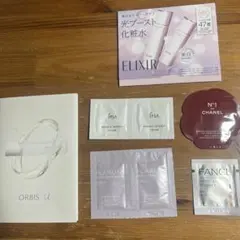 化粧水、美容液試供品6点セット