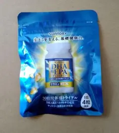 サントリー DHA&EPA+セサミンEX 30日分　新品未開封のサムネイル