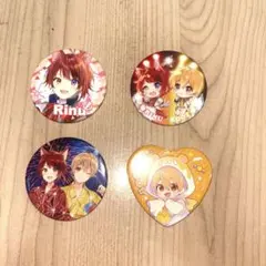 すとぷり　莉犬　るぅと缶バッチまとめ売り