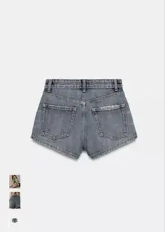 ZARA デニムショートパンツ