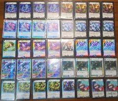 旧枠統一 デュエマクラシック05 青黒サイレントスキル デッキ