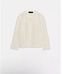 Zara ポイントニットカーディガンのサムネイル