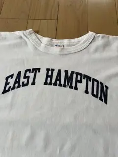 80’s チャンピオン トリコタグ　染み込みプリント　XL メイドインUSA