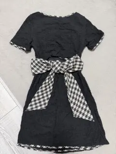 BACKリボンミニワンピース　NOMAE one way