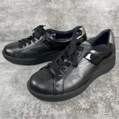 美品　asics アシックス　ペダラ　ウォーキングシューズ　レザー　コンフォート