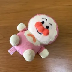 もちふわマシュマロますこっと あかちゃんアンパンマン　キーホルダー　ぬいぐるみ