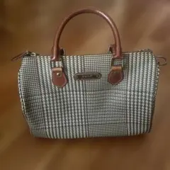 POLO Ralph Laurenチェック柄ミニボストン バッグ