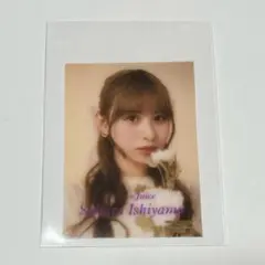 Juice=Juice 石山咲良 クリアステッカー ハロプロ ハロショ