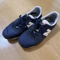 ニューバランス WL220CLD 24.5 ネイビー