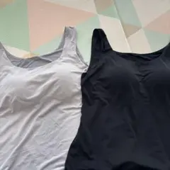 UNIQLO AIRism ブラタンクトップ 2枚セット XL