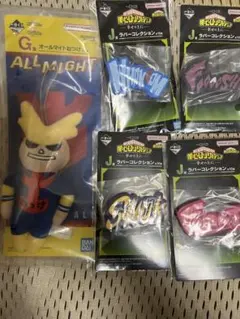 僕のヒーローアカデミア オールマイト ねつけ ラバーコレクション 5個セット