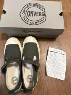 CONVERSE オリーブ スリッポン