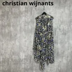 christian wijnants　シルクブレンドアシンメトリードレス　34のサムネイル