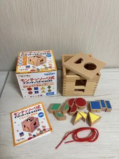 モンテッソーリ式 ずけいボックス＆ひもとおしのサムネイル