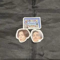 神谷健太　フレークシール　3点　HMV　ミュージアム　GL-16　ステッカー