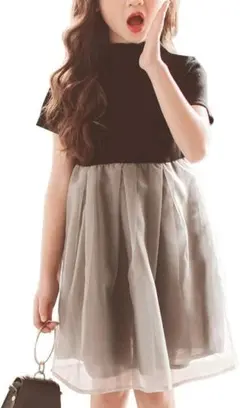 韓国子供服 105-115cm　子供 ドレス ワンピース  女の子 卒業式 3