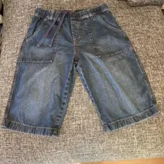 本日限定価格‼️キッズ　ユニクロ　デニム　ハーフパンツ　XL