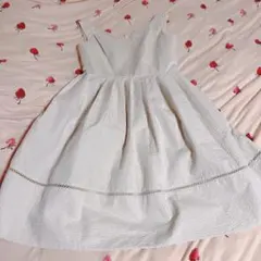 ジルスチュアート　ワンピース　ホワイト系　清楚