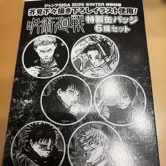 呪術廻戦 特製缶バッジ 6種セット❌6